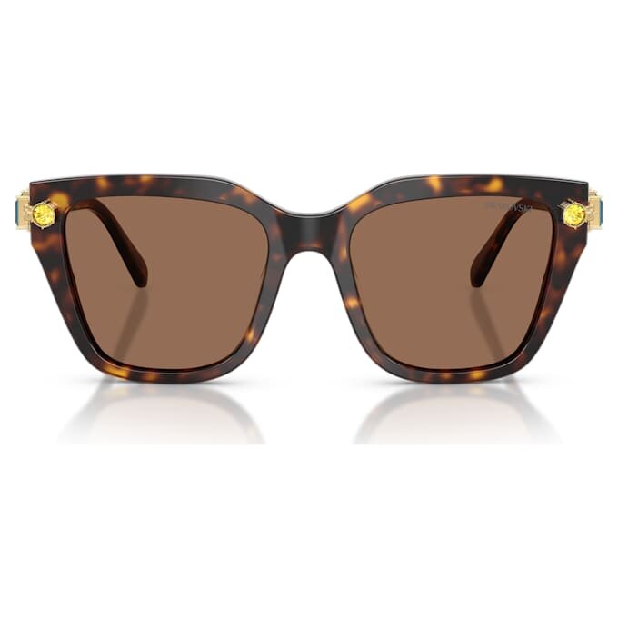 Sonnenbrille, quadratische Form, braun Sonnenbrille, quadratische Form, braun