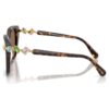 Sonnenbrille, quadratische Form, braun Sonnenbrille, quadratische Form, braun
