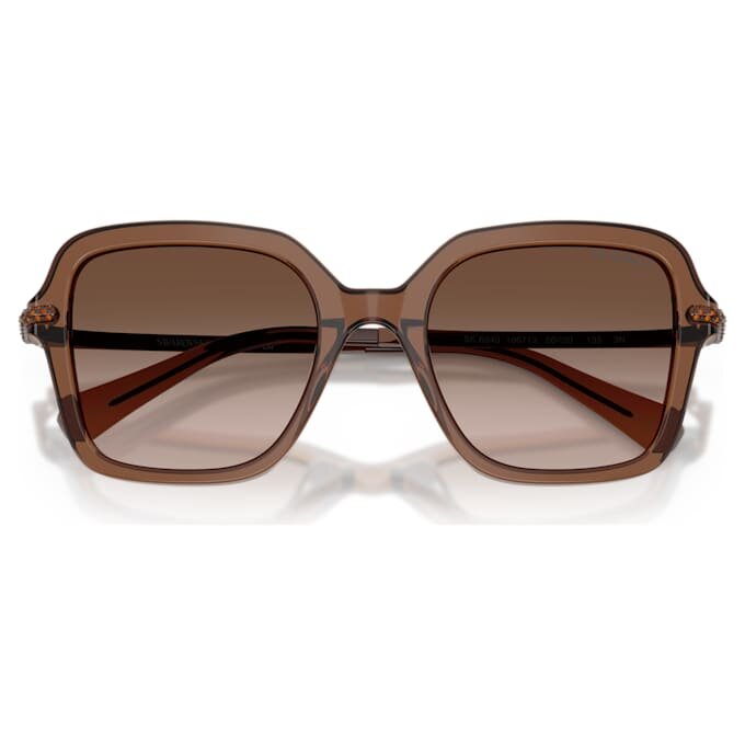 Sonnenbrille, quadratische Form, braun Sonnenbrille, quadratische Form, braun