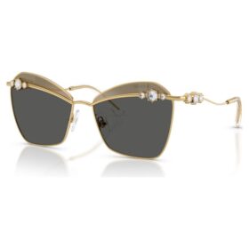Sonnenbrille, quadratische Form, Sk7040, goldfarben