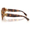 Sonnenbrille, runde Form, braun Sonnenbrille, runde Form, braun