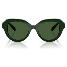 Sonnenbrille, runde Form, grün