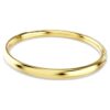 Sublima Armreif „Snow Pavé“, goldfarben, goldfarben plattiert