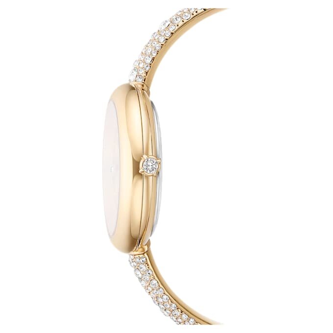 Sublima Armreihuhr Swiss Made, Metallarmband, goldfarben, champagnerfarbene Oberfläche Sublima Armreihuhr Swiss Made, Metallarmband, goldfarben, champagnerfarbene Oberfläche