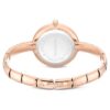 Sublima Armreihuhr, Swiss Made, Metallarmband, Roségold-Farbton, roségoldfarbene Oberfläche