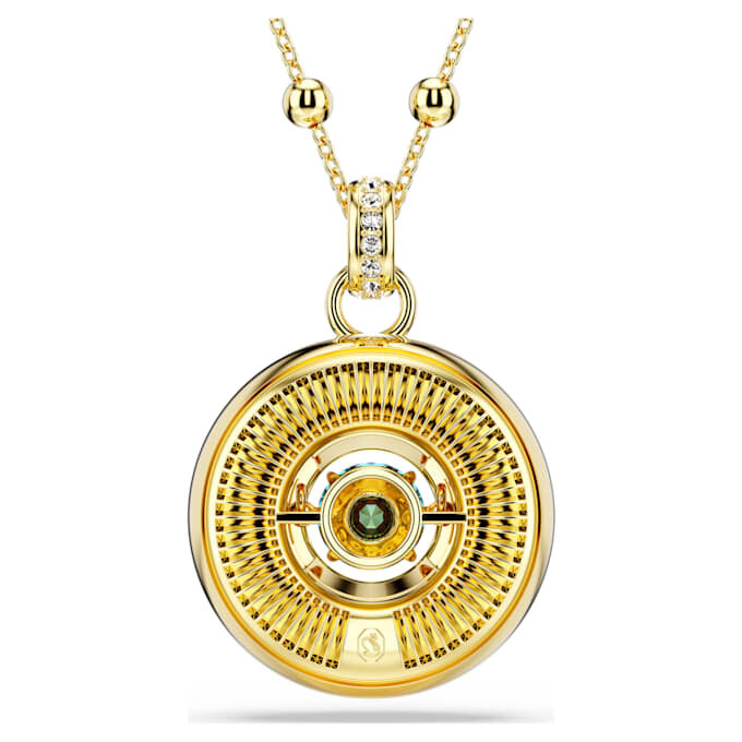 Symbolica-Anhänger „Evil Eye“, mittelgroß, mehrfarbig, goldfarben plattiert Symbolica-Anhänger „Evil Eye“, mittelgroß, mehrfarbig, goldfarben plattiert