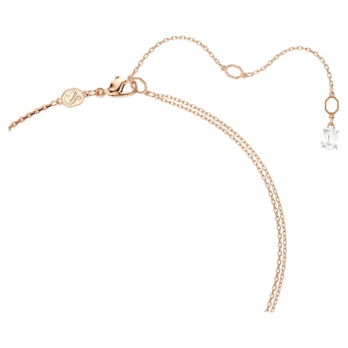 Symbolica-Anhänger Pavé, Hufeisen, weiß, roségoldfarben plattiert Symbolica-Anhänger Pavé, Hufeisen, weiß, roségoldfarben plattiert