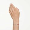 Symbolica-Armband mit Kristallperle, Pavé, Hufeisen, weiß, roségoldfarben plattiert Symbolica-Armband mit Kristallperle, Pavé, Hufeisen, weiß, roségoldfarben plattiert