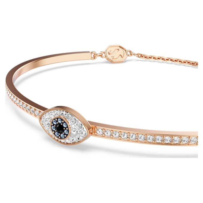 Symbolica-Armreif „Eye“, mehrfarbig, rosévergoldet Symbolica-Armreif „Eye“, mehrfarbig, rosévergoldet
