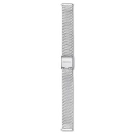 Uhrenarmband 13 mm (0,51″) breit, Metall, silberfarben, Edelstahl Uhrenarmband 13 mm (0,51″) breit, Metall, silberfarben, Edelstahl