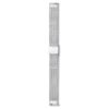 Uhrenarmband 13 mm (0,51″) breit, Metall, silberfarben, Edelstahl Uhrenarmband 13 mm (0,51″) breit, Metall, silberfarben, Edelstahl