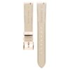 Uhrenarmband 16 mm (0,63″) breit, Leder mit Ziernähten, rosa, roségoldfarben Uhrenarmband 16 mm (0,63″) breit, Leder mit Ziernähten, rosa, roségoldfarben
