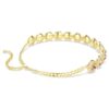 Una Angelic Choker, Rundschliff, Karamell, goldfarben plattiert