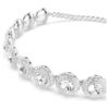 Una Angelic Choker Weiß, rhodiniert