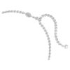 Una Angelic Choker Weiß, rhodiniert