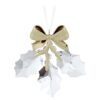 Weihnachtszauber-Ornament mit Stechpalmenblättern Weihnachtszauber-Ornament mit Stechpalmenblättern